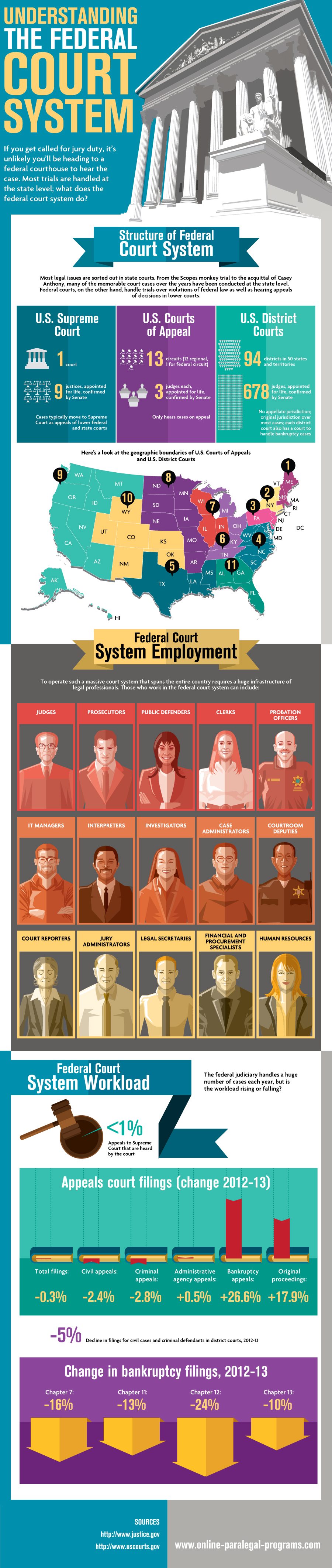 the federal court system