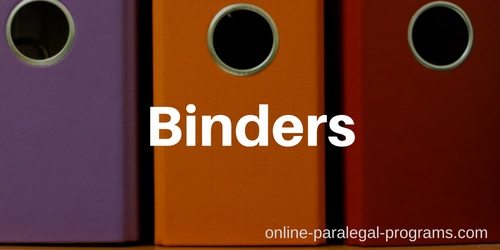 Binders